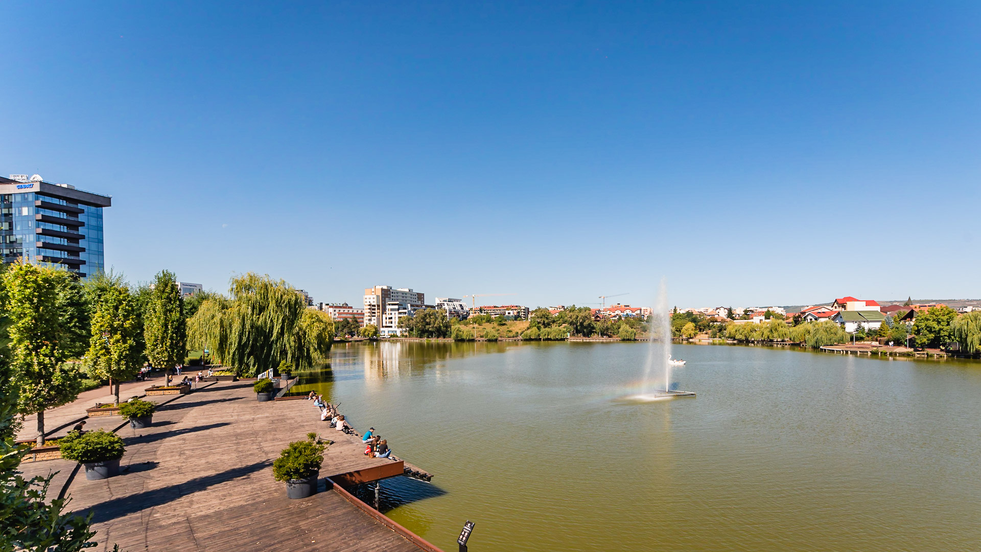 Lac vedere panoramică
